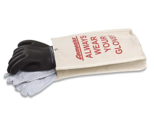 <p>Class 0 arc flash glove kit from Cementex is a good option for a reliable kit for work with 1000 Volts or less.</p>

<p>The gloves are made of natural rubber construction, offering the required dielectric properties combined with flexibility, strength, and durability. Gloves feature rolled cuffs, and are anatomically shaped thereby reducing hand fatigue. Each glove is chlorinated for maximum comfort.</p>

<p><strong>Components of Cementex IGK0-14 glove kit:</strong></p>

<ul>
<li>14 long Class 0 rubber insulating gloves</li>
<li>Protectors</li>
<li>Canvas storage bag</li>
</ul>

<p> <strong>FEATURES</strong></p>
  
<ul><li>Class 0 Made of natural rubber construction offering the required dielectric properties combined with flexibility, strength, and durability</li>
<li>Rolled cuffs and are anatomically shaped thereby reducing hand fatigue</li>
<li>Chlorinated for maximum comfort</li>
<li>Voltage capacity 1000 VAC/1500 VDC</li><ul><p><strong>Specification:</strong></p><ul><li>Glove Class: 0</li><li>Glove Length: 14</li><li>Glove Size: 12</li><li>Glove Color: Black