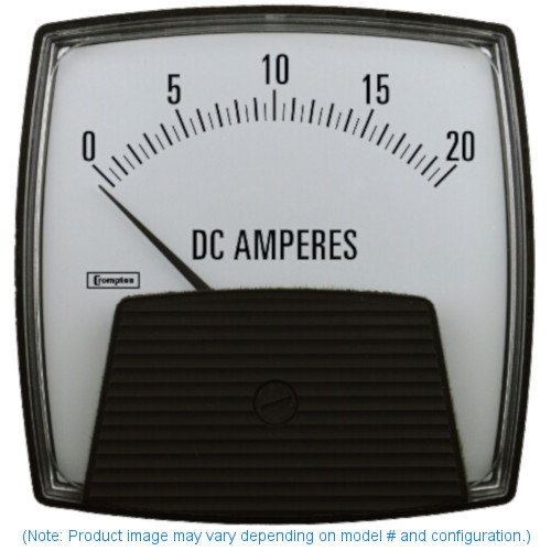 Crompton 364-01AA-DRXX, Model 364-4 1/2" Challenger Series Moving Coil Panel Meter