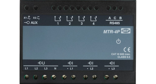 DEIF 2962390120 02 MTR-4P Variant 02 MTR-4P205, Multi-protection relay