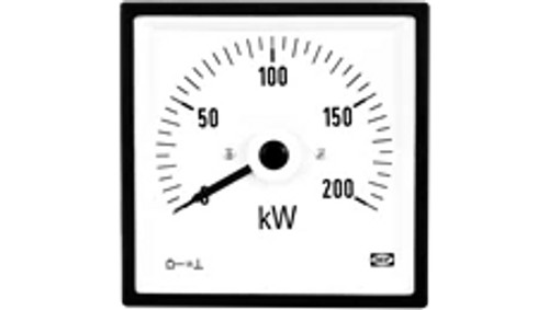 DEIF 2961060920 02 DQ96-c/-xc (240°) Variant 02 All measuring inputs with standard scale