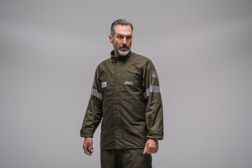 OEL Safety _ AFW040-BSJ-S _ 40-Cal-Jacket-S-Black Series