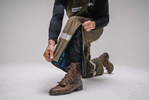 OEL Safety _ AFW040-BSBO-2XL _ 40-Cal-Bib-Overall-2XL-Black Series