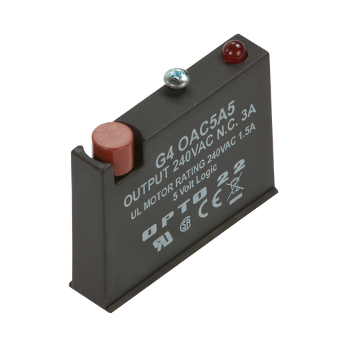 Order OPTO 22 - G4OAC5A5 G4 AC Output, 24-280 VAC, 5 VDC Logic, Normally Closed