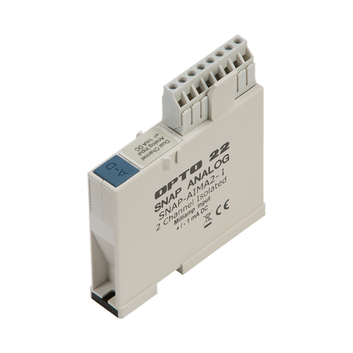 Order OPTO 22 - SNAP-AIMA2-i SNAP 2-Ch Isolated -1 mA to +1 mA Analog Current Input Module