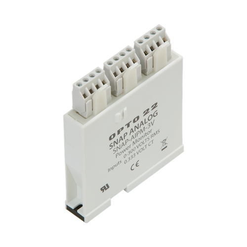 Order OPTO 22 - SNAP-AIPM-3V Three-phase Power Monitoring Module, 85-300 V RMS and 0-0.333 VAC CT Inputs for Each Phase