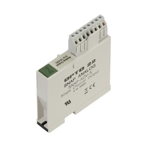 Order OPTO 22 - SNAP-AOV-5 SNAP 1-Ch 0-10VDC Analog Voltage Output Module