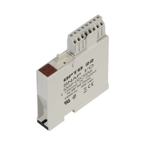 Order OPTO 22 - SNAP-ODC5SNK SNAP 4-Ch 5-60 VDC Digital (Discrete) Output Module, Load Sinking