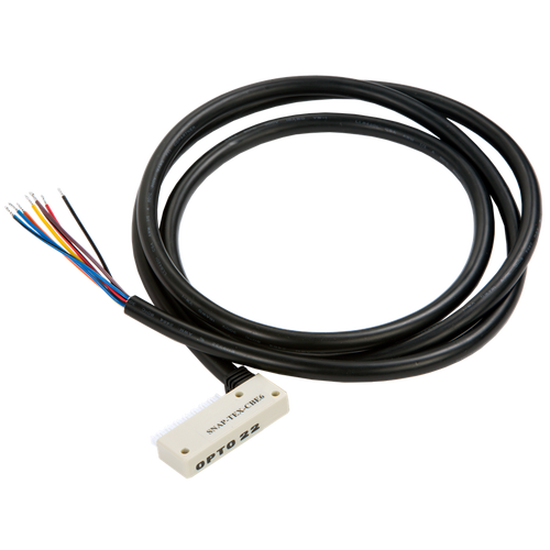 Order OPTO 22 - SNAP-TEX-CBE6 8-wire Cable for SNAP I/O Modules, Even Terminals Connected