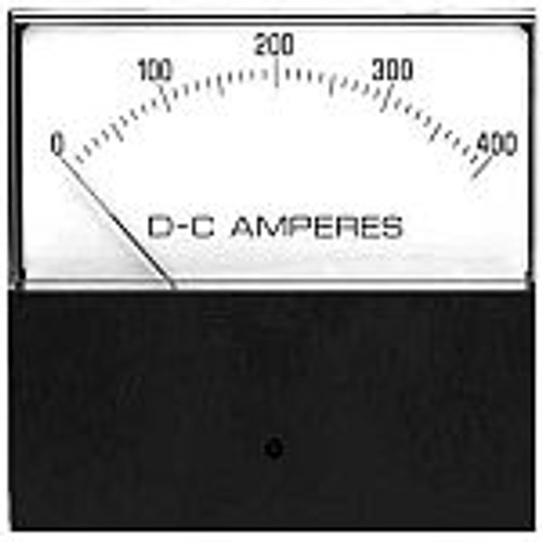 Order Yokogawa 255400NTNT - DC AMP 0-LEFT,  Rating-0-50 A/DC _ Scale-0-50 _ Legend-DC AMPERES