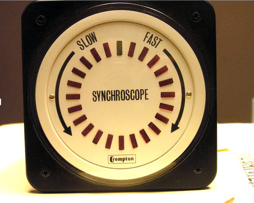 Order Crompton 077-14D,  Synchroscope (Synchro Check Relay & 360 Degree LED)