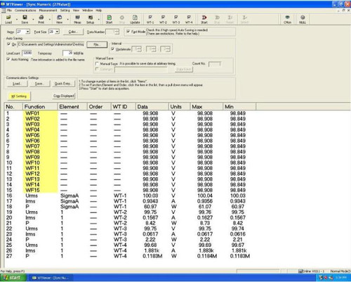 Yokogawa 760122 - WTViewer Application Software