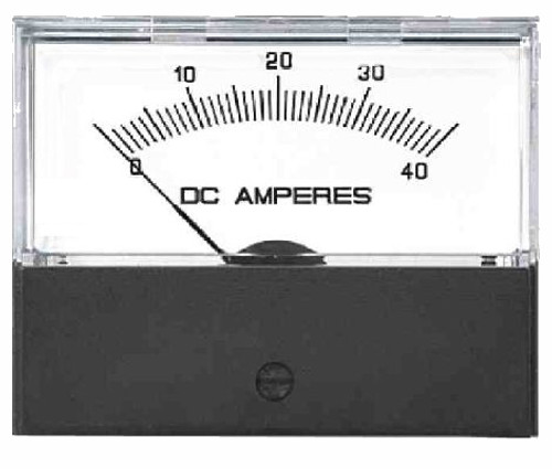 Crompton Challenger 361-01V DC - Ammeter - Suppressed Zero
