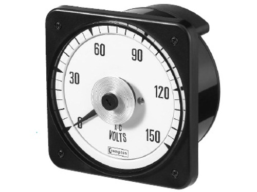 Crompton 007-05GA-RXRX-C7, AC VOLTMETERS ( Switchboard )