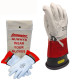 <p>Class 0 arc flash glove kit from Cementex is a good option for a reliable kit for work with 1000 Volts or less.</p>

<p>The gloves are made of natural rubber construction, offering the required dielectric properties combined with flexibility, strength, and durability. Gloves feature rolled cuffs, and are anatomically shaped thereby reducing hand fatigue. Each glove is chlorinated for maximum comfort.</p>

<p><strong>Components of Cementex IGK0-11 glove kit:</strong></p>

<ul>
<li>11 long Class 0 rubber insulating gloves</li>
<li>Protectors</li>
<li>Canvas storage bag</li>
</ul>

<p> <strong>FEATURES</strong></p>
  
<ul><li>Class 0 Made of natural rubber construction offering the required dielectric properties combined with flexibility, strength, and durability</li>
<li>Rolled cuffs and are anatomically shaped thereby reducing hand fatigue</li>
<li>Chlorinated for maximum comfort</li>
<li>Voltage capacity 1000 VAC/1500 VDC</li><ul><p><strong>Specification:</strong></p><ul><li>Glove Class: 0</li><li>Glove Length: 11</li><li>Glove Size: 10</li><li>Glove Color: Red