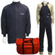 Order Cementex AFSC-CL2K-2X _  CL2K-2X Arc Flash Rated Task Wear Duffel Bag Kit with FR Treated Cotton Coat and Overalls , Rating: 12 Calories, Color: Navy, Size: 2X-Large | Instru-measure