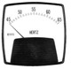 Crompton '012-41SA-PNAJ-AJ-B3, MODEL 012 (2.5 INCH), SHORT SCALE FREQUENCY METER