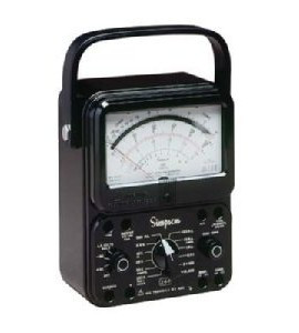 Simpson Analog Safety Volt OHM Meter - Cole-Parmer