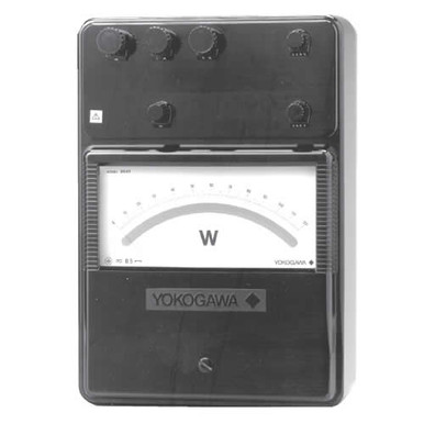 Yokogawa 204103 Portable Single-Phase Standard Wattmeter, 5/25 A