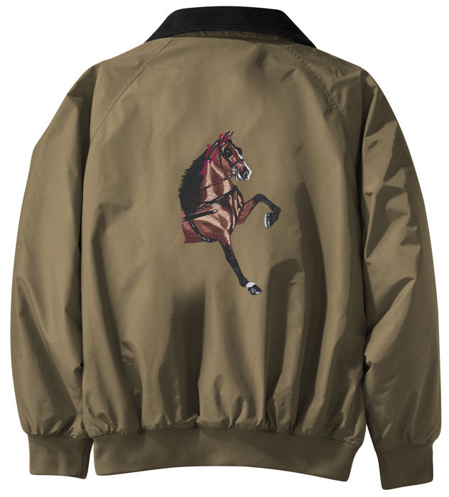 embroidered horse jacket