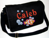 Personalized Clown Fish Diaper Bag
Font shown on diaper bag is INSCRIPTION