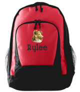 Shetland Sheepdog Backpack
Font shown on bag is ARGENTIA