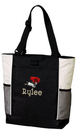Border Collie Tote
Font shown on bag is ARGENTINA