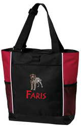German Wirehair Tote
Font shown on bag is BEARTRAP
