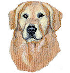 Pattern Print Golden Retriever Backpack