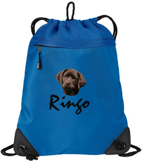 Chocolate Labrador Retriever Cinch Bag
