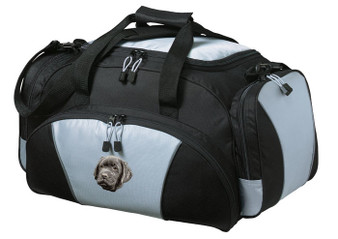 Black Labrador Retriever Duffel Bag