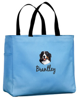 Bernese Mountain Dog Tote-Bag
Font Shown on Bag is Twenty One