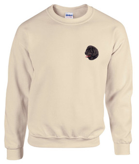 Newfoundland Crewneck Sweatshirt Personalized  - Embroidered Left Chest Fleece Crew