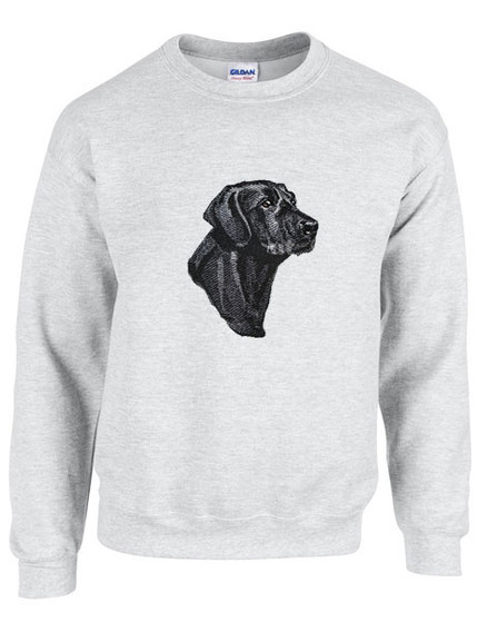 Personalized Black Labrador Retriever Sweatshirt