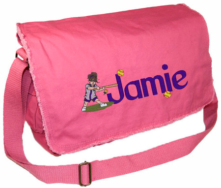 embroidered softball bags