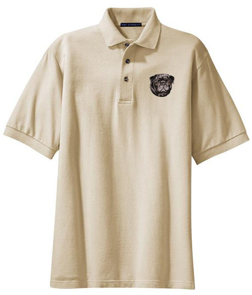 pug polo shirt