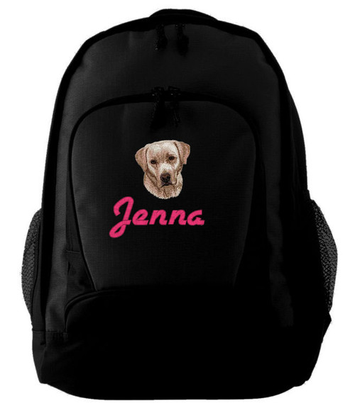 Yellow Labrador Retriever Backpack