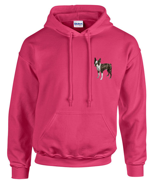 Boston Terrier Hooded Sweatshirt