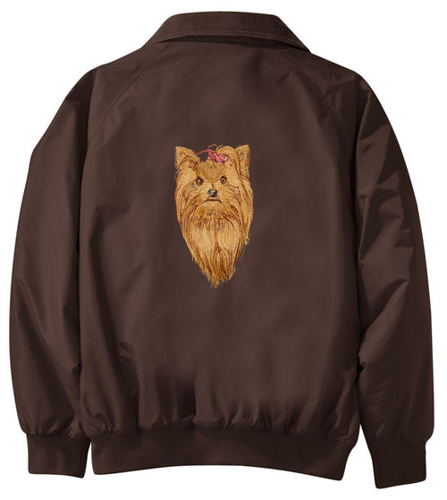 Yorkshire Terrier Jacket Back