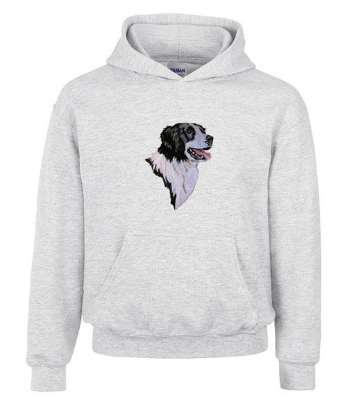 Border Collie Hooded Sweatshirt