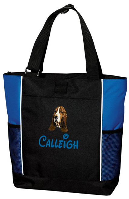 Basset Hound Tote
Font shown on bag is MOUSE SCRIPT