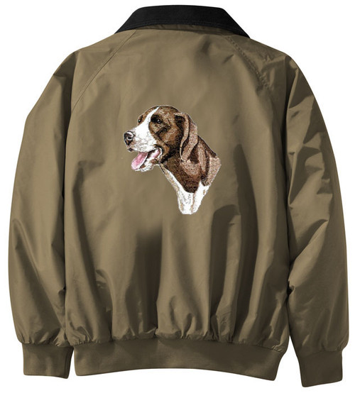 German Shorthair Jacket Back