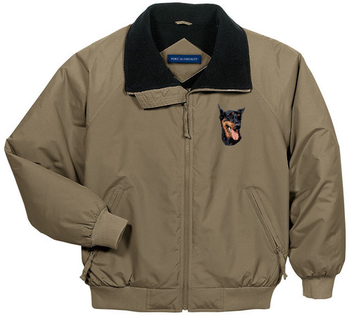 Doberman Jacket Front Left Chest