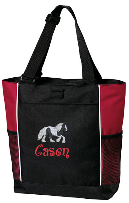 Gypsy Vanner Tote
Font shown on bag is BOING