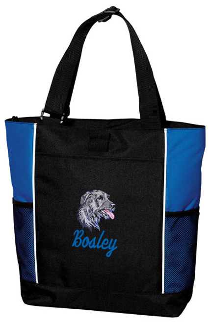 Irish Wolfhound Tote
Font shown on bag is Jet Script