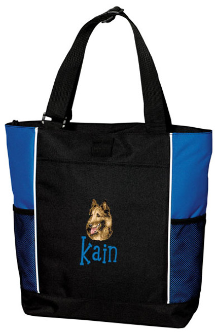 Belgian Tervuren Tote
Font shown on bag is IMPERVIOUS