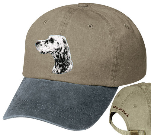 English Setter Personalized Hat