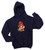 Firefighter Embroidered  Hooded Sweatshirt