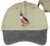 Quail embroidered hat