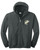 Bass Fishing embroidered full zip hooded sweatshirt