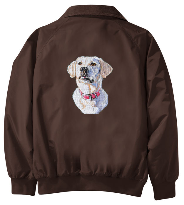Yellow Labrador Retriever Personalized Jacket